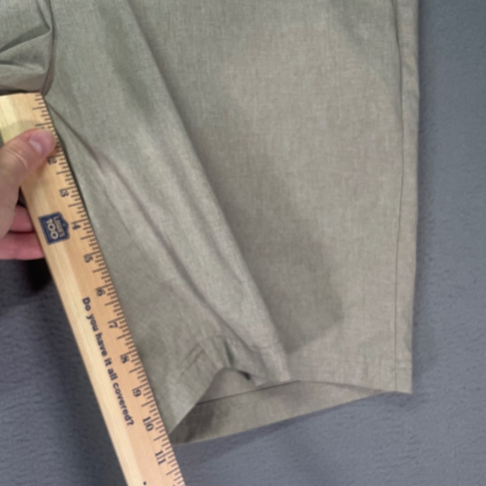 Banana Republic Mens Shorts Size 38 Beige Stretch Flat Front Chino 9 In - Picture 5 of 7